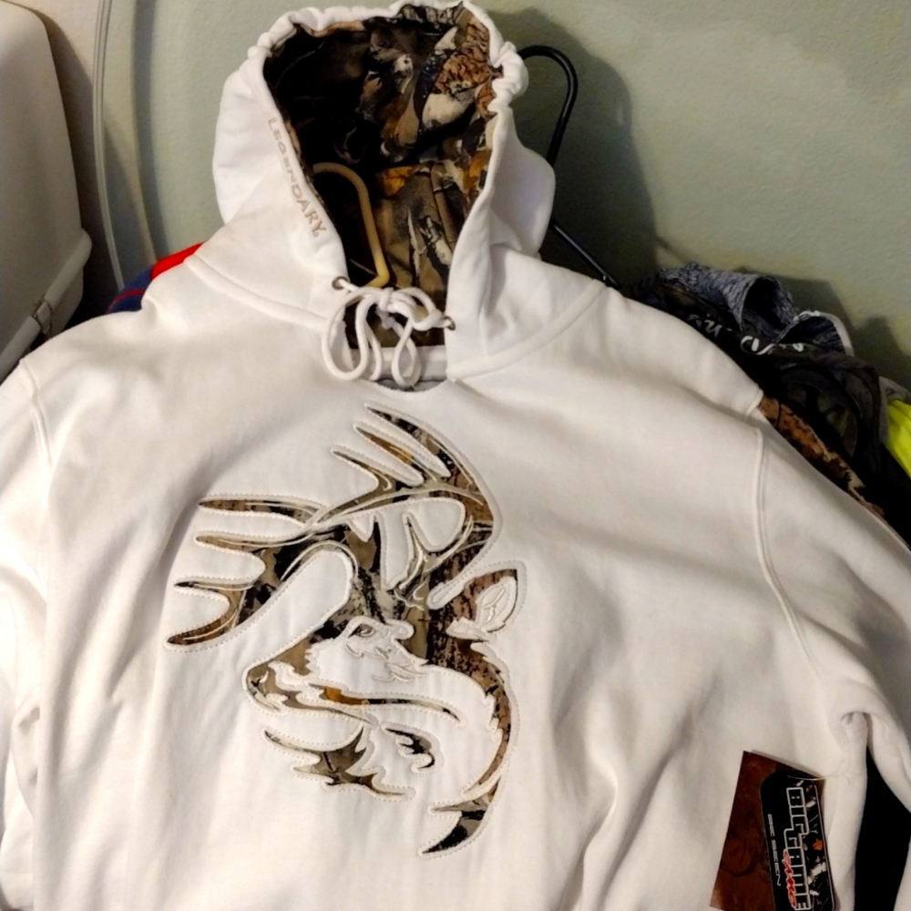 Hoodie Legendary White Tail Original Deer Gear. XLT size. Almost New!!!